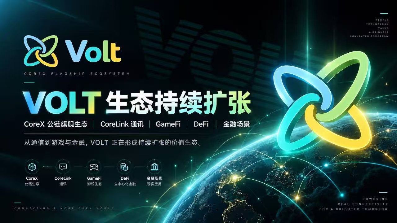 CoreX 生态持续扩张：从抗量子底层到 VOLT、MILO STEAM，链上应用进入集中落地期